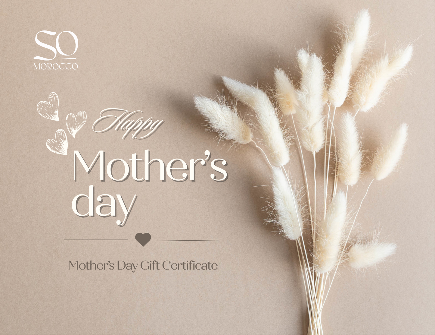 Mother’s Day Gift Certificate