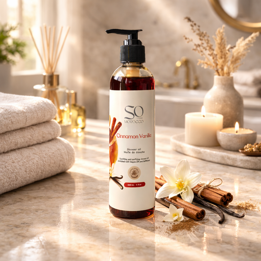 Shower Oil - Cinnamon Vanilla