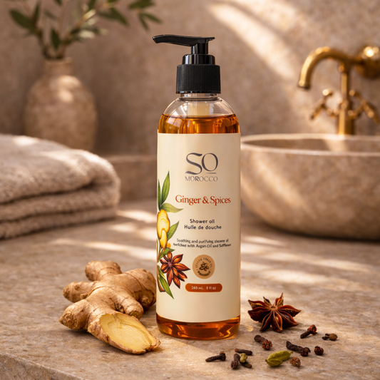 Shower Oil - Ginger & Spices