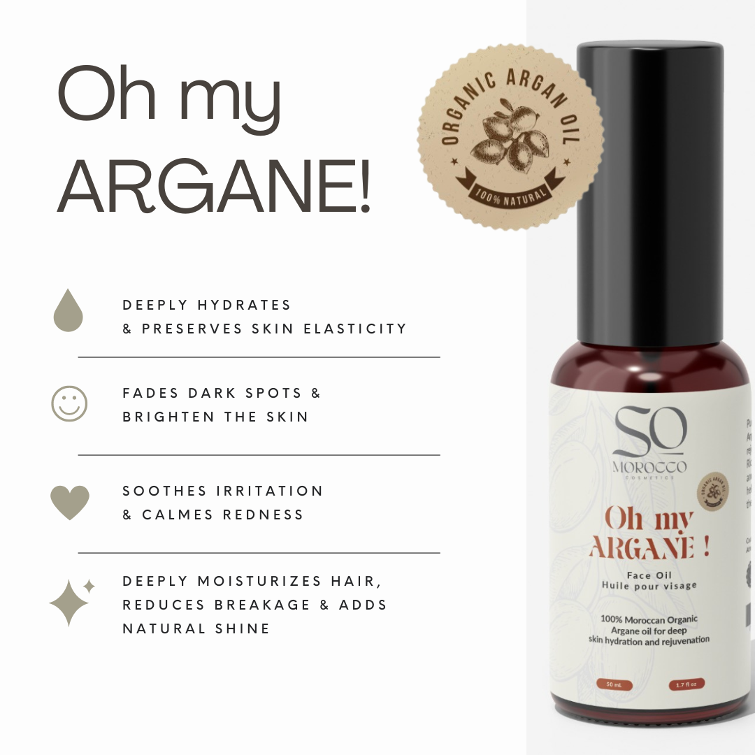 Argan oil for skin and hair
