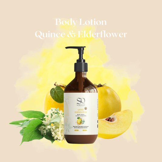 Body lotion with Argan oil and Almond oil for deep skin hydration.