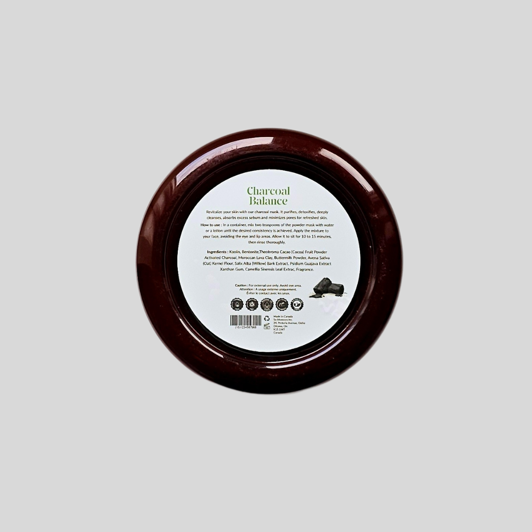 Charcoal Balance Face Powder Mask