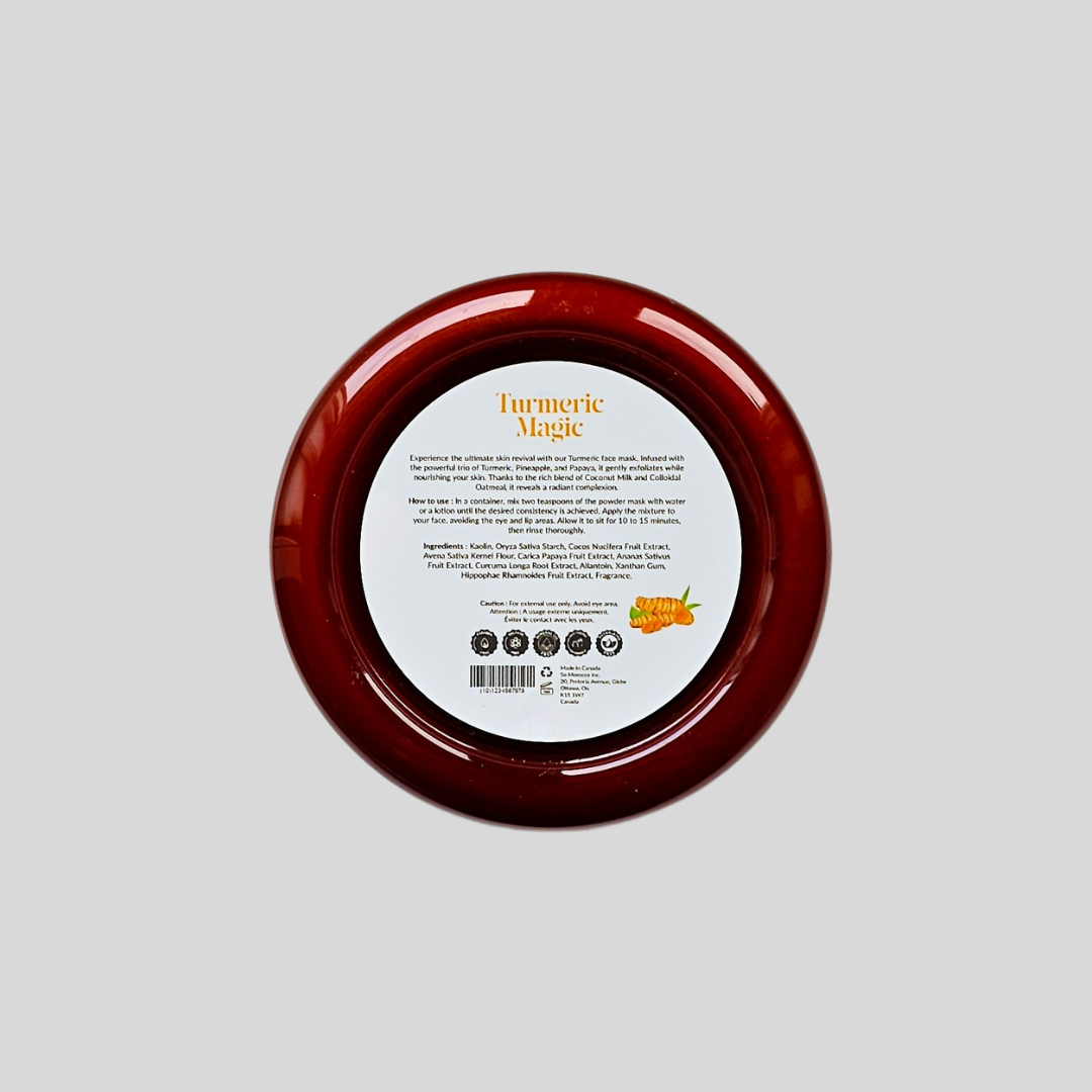 Turmeric Magic Face Powder Mask