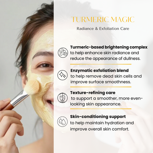 Turmeric Magic - Masque visage en poudre