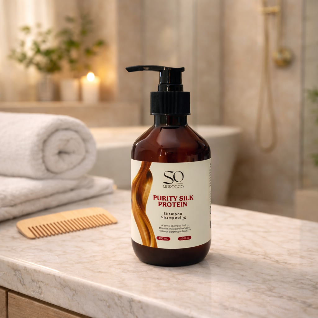 Shampooing Purité aux Protéines de Soie