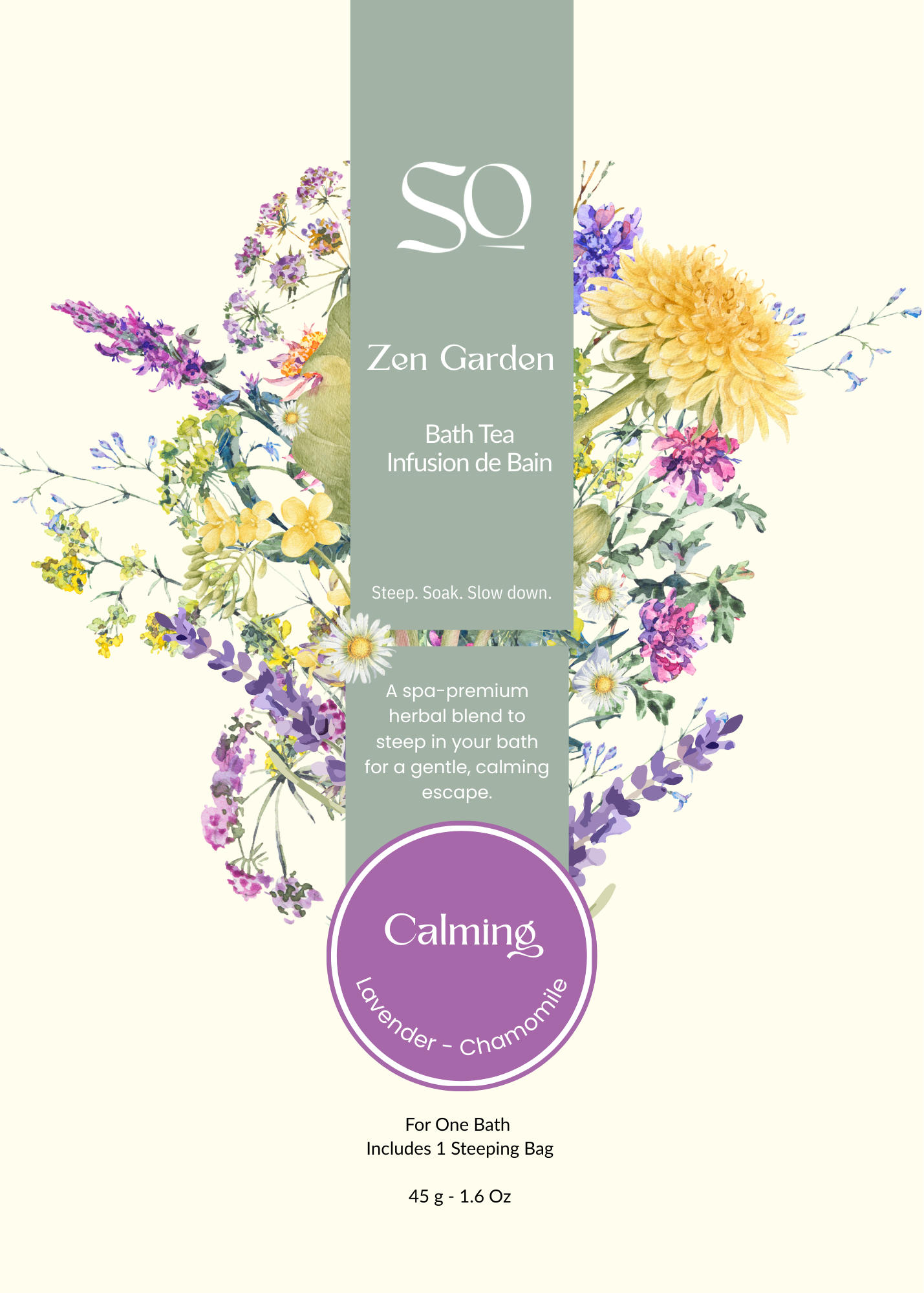 Bath Tea - Calming Lavender & Chamomile