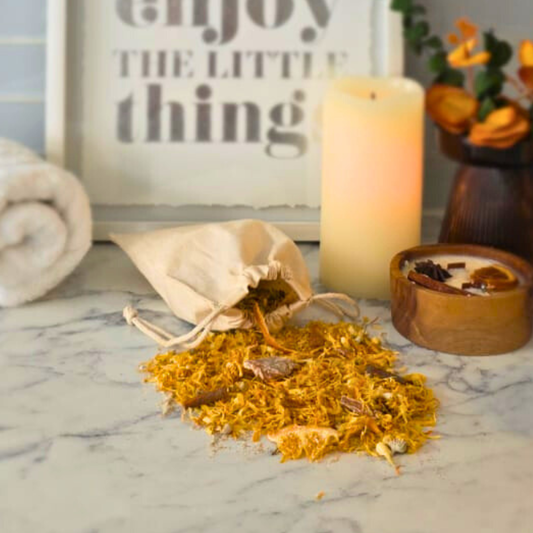 Bath Tea - Energizing Orange& Cinnamon