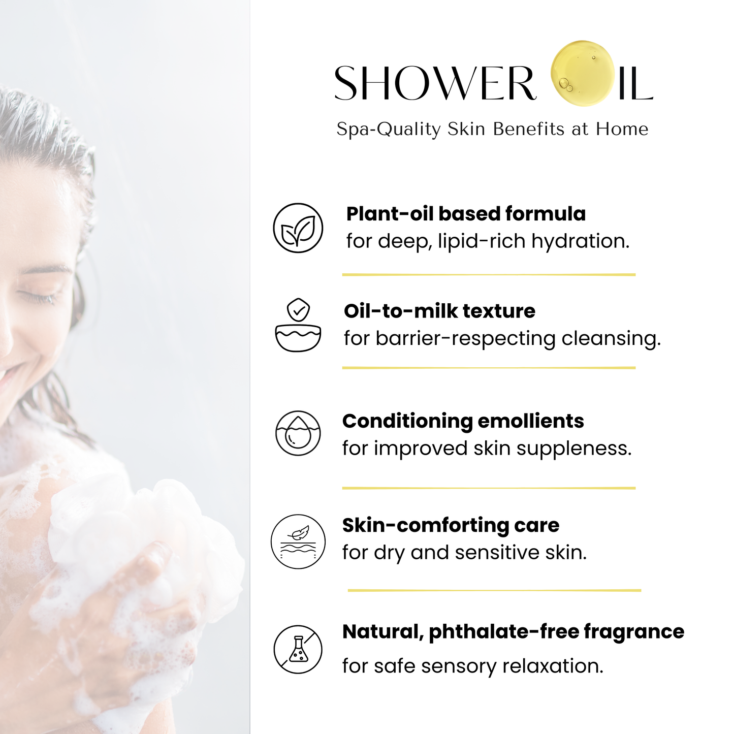 Shower Oil - Ginger & Spices