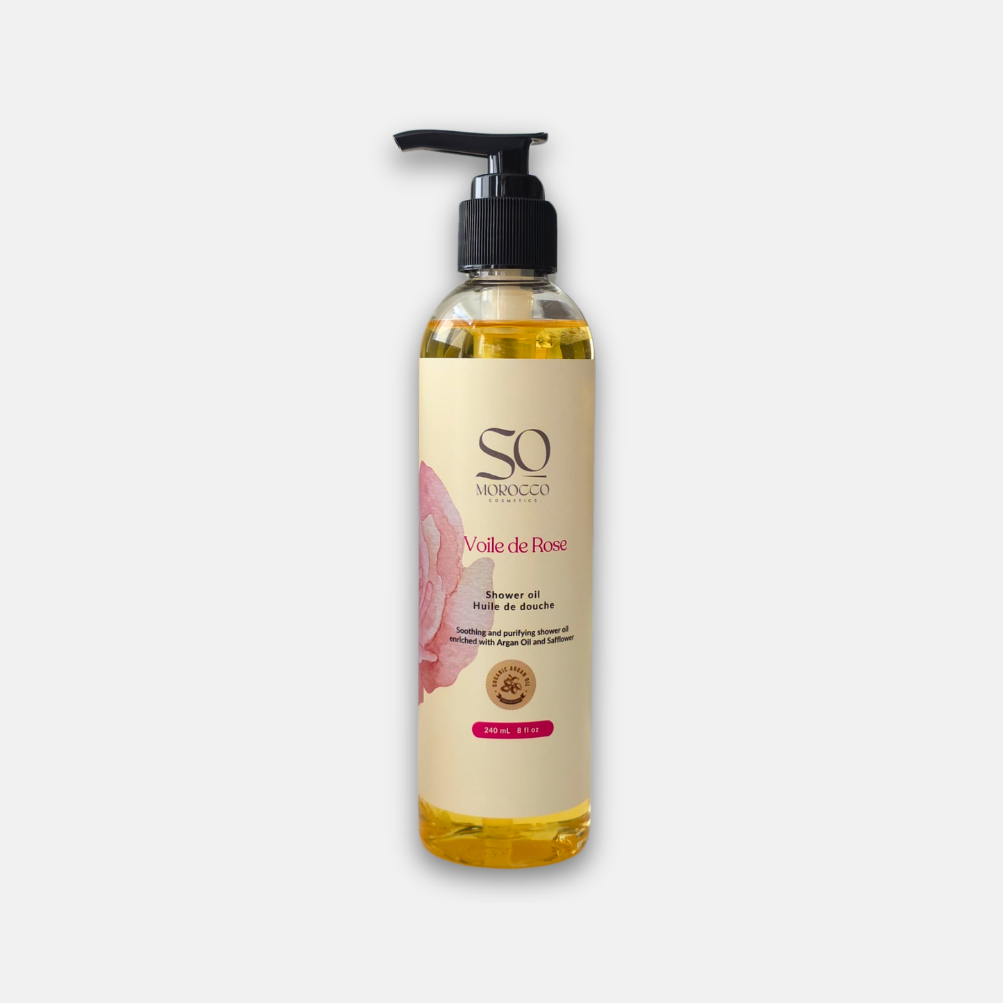 Huile de douche - Voile de Rose