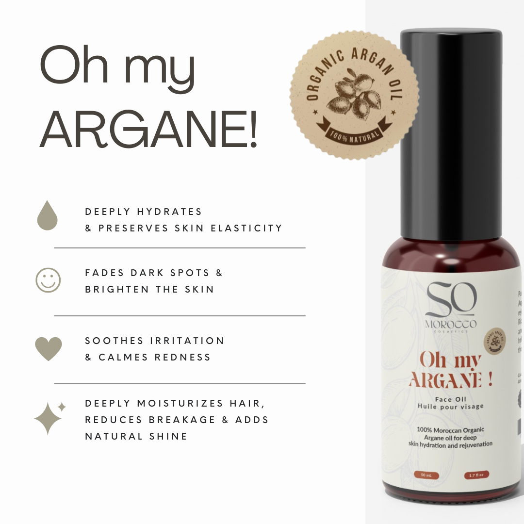 Argan oil for skin and  hair